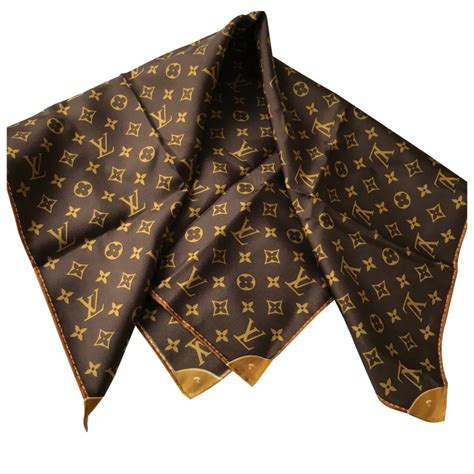 vintage louis vuitton scarf|Louis Vuitton silk scarf price.